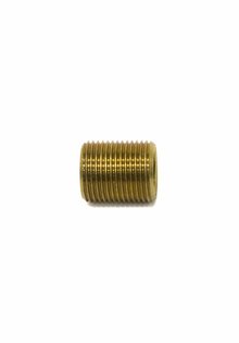 Brass Threaded Pipe, 1.5 cm M13x1 External, M10x1 Internal