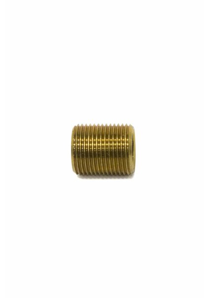 Brass Threaded Pipe, 1.5 cm M13x1 External, M10x1 Internal