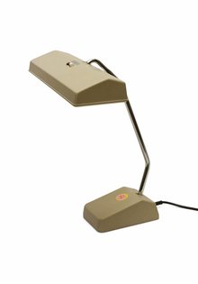 Design Desk Lamp, Light Brown Synthetics