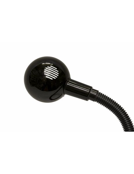 bureaulamp: 'Serpent', flexibel armatuur, geheel zwart