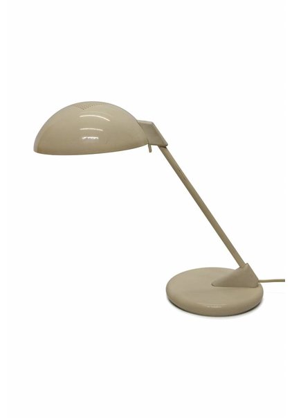 Bureaulamp Wit, Schuin Armatuur