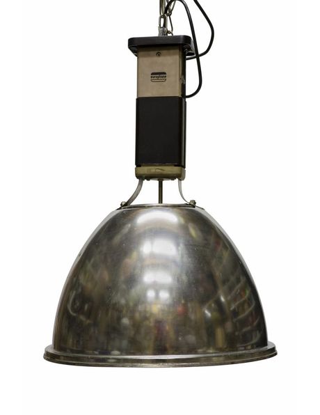 Chrome hanging lamp, brand: Europhane, 1950s