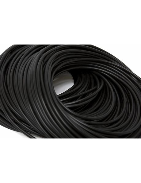 Lamp Cord, black, round, 2-core, 2 x 0.75