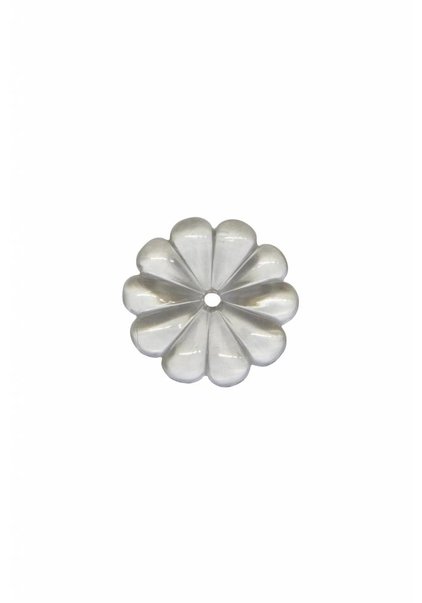 Crystal Glass for Chandelier: Rosette 2 cm (sold per 10)