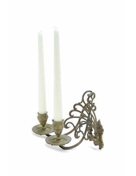 Piano candlestick can also be mounted on the wall, from the 1930s