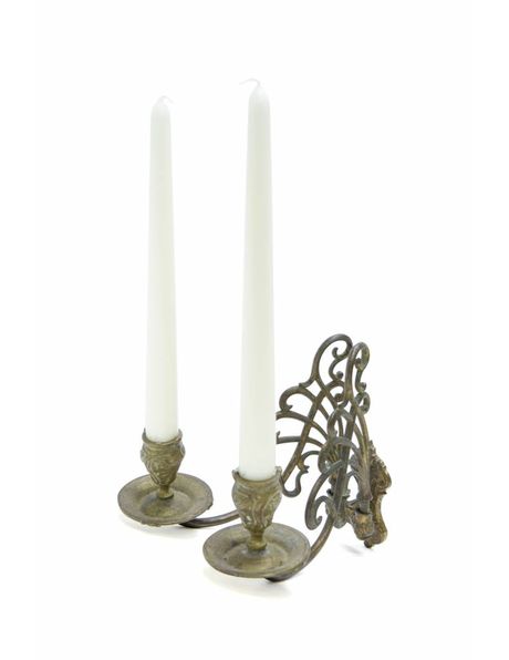 Piano candlestick can also be mounted on the wall, from the 1930s