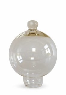 Spherical Clear Lampshade, 1970s