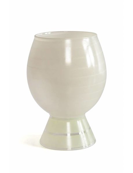 Shapely glass lampshade, 1950s