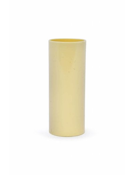 Sleek candle sleeve for an E14 fitting, cream