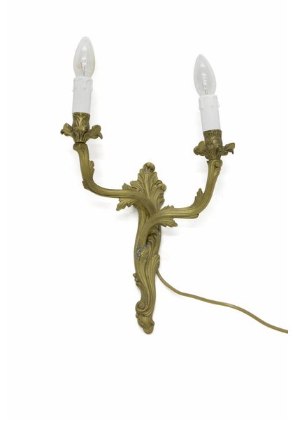 Brocante Wall lamp with 'Candles'