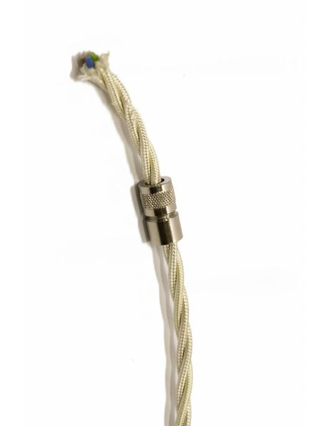 Cord Grip, silver colour (nickel), M10x1 thread