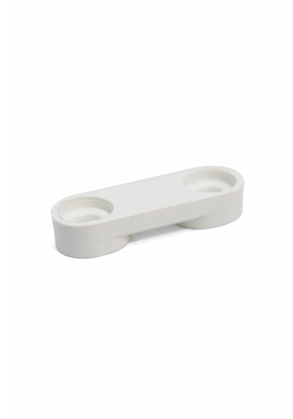 Cord Strain Relief, White Plastic