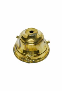 Glass Holder, Gold-Coloured Copper, 9.5 cm / 3.74 inch Diameter
