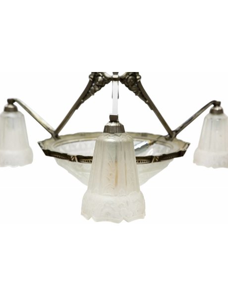 Art Deco hanglamp, Maynadier, jaren 30