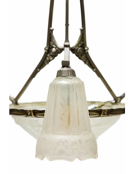 Art Deco hanglamp, Maynadier, jaren 30