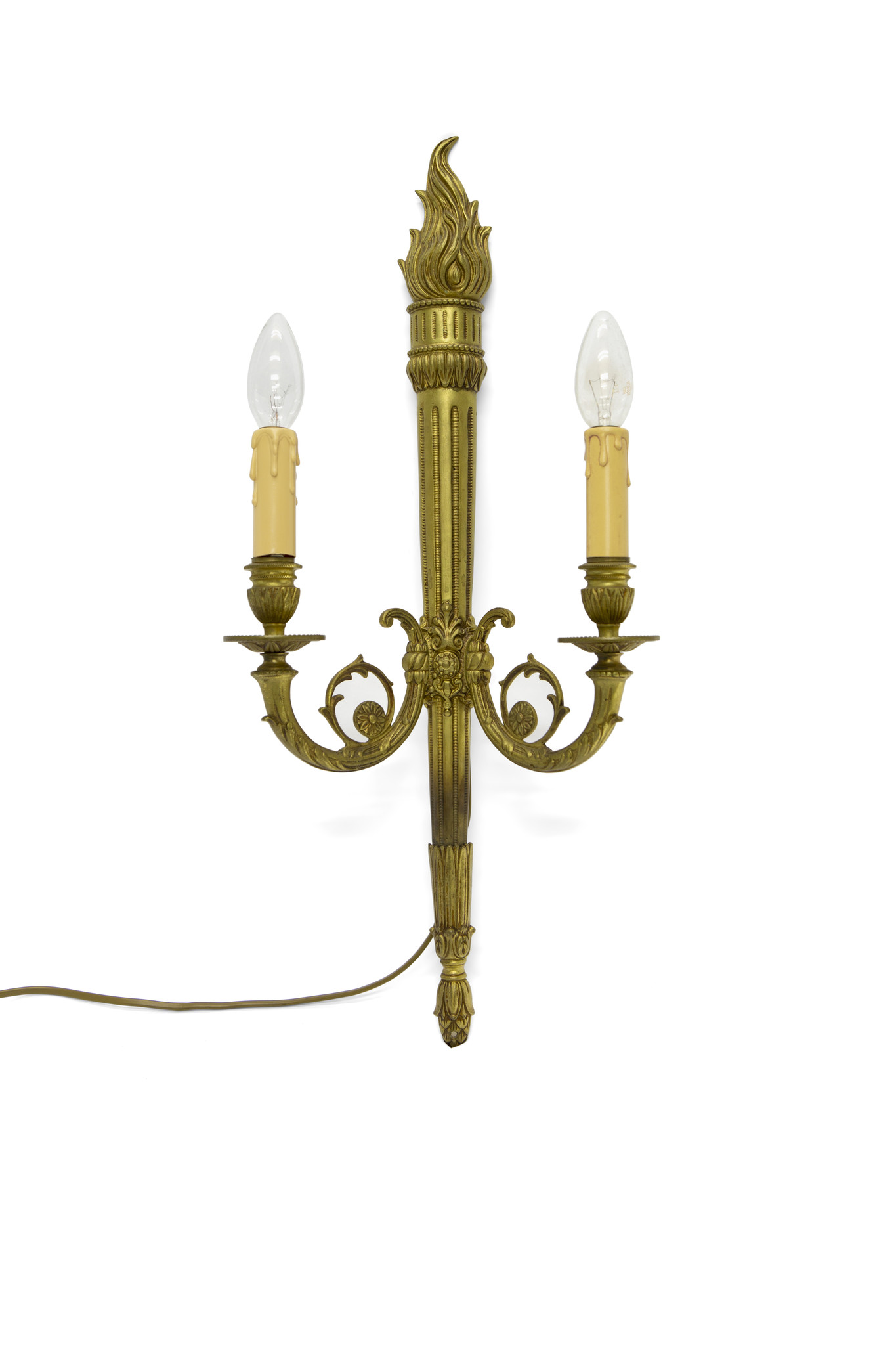 Klassieke wandlamp, 2 elektrische kaarsen, 30 - Lamplord