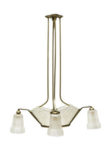 Art Deco Pendant Lamp, Special Model, 1930s