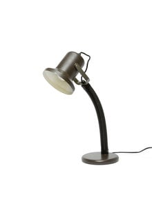 Anvia Bureaulamp, Bruin Zwart, Jaren 60