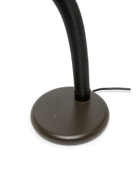 desk lamp, brown and black, 1960s