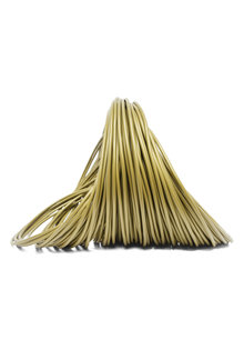 Lamp  Wire, Gold Colour, Round, 2 Core, 2 x 0.75