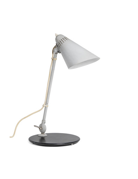 Stoere industriële bureaulamp, jaren 50