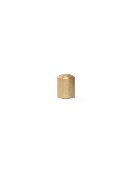 Cover plate, Brass, 1.5 cm / 0.59 inch, M10x1