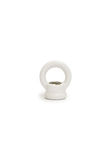 Ophang Oog, Wit, Klein, M10x1