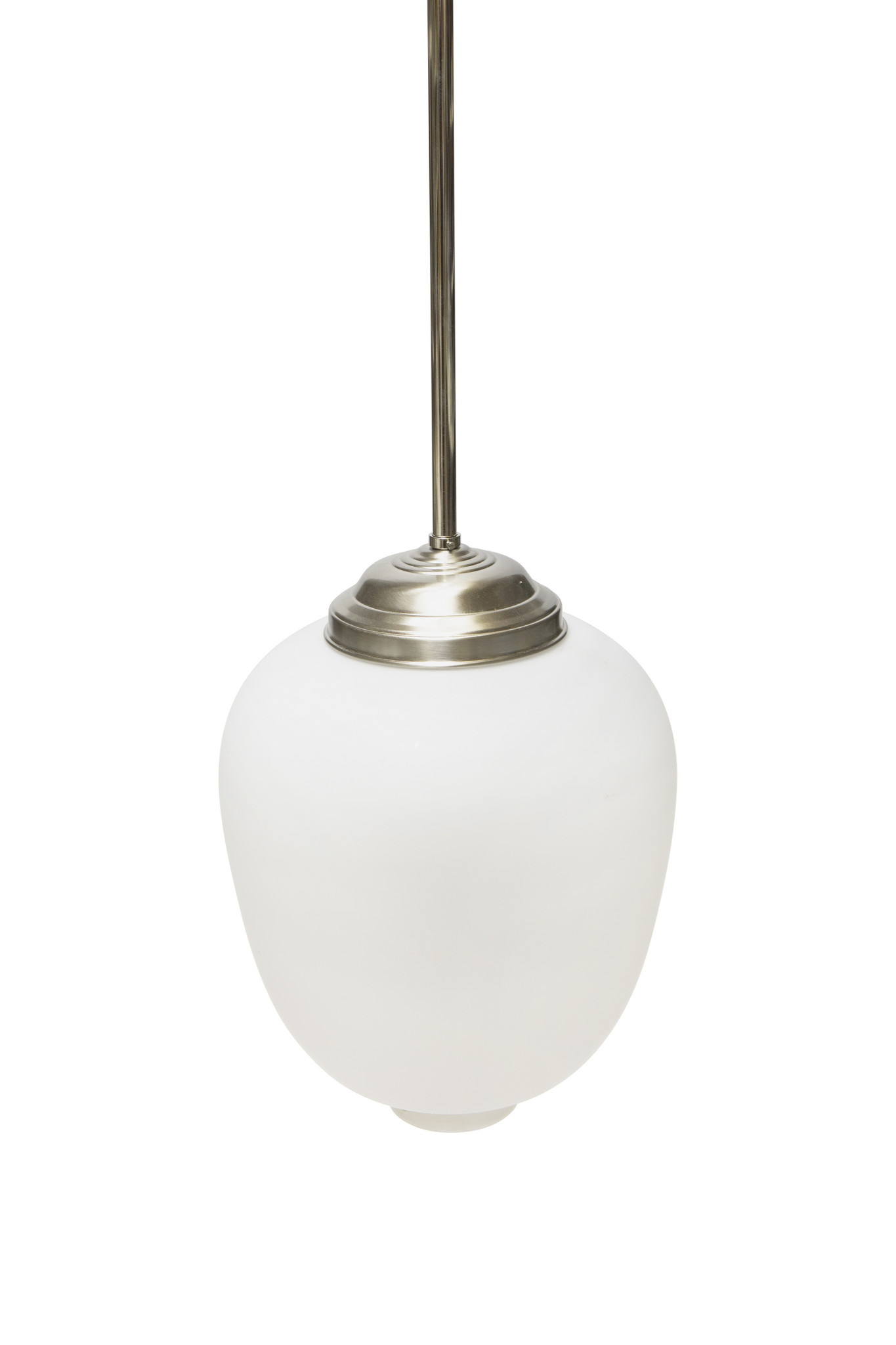 goochelaar Ingang rivaal Vintage Hanglamp, Zweeds Design, Wit Glas, Jaren 50 - Lamplord