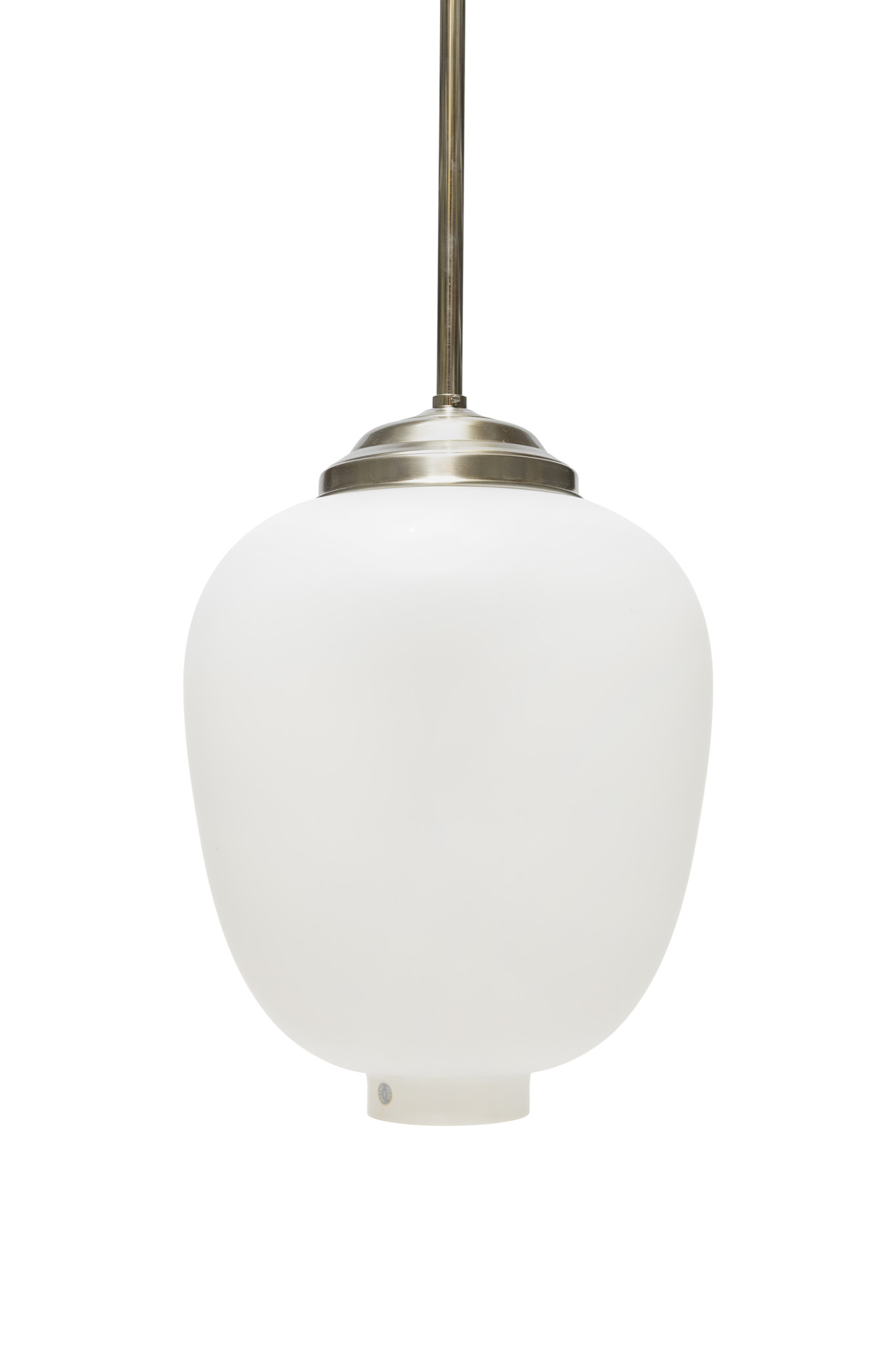 goochelaar Ingang rivaal Vintage Hanglamp, Zweeds Design, Wit Glas, Jaren 50 - Lamplord