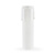 White Candle Socket Cover, larger model, height: 10.5 cm / 4.1 inch