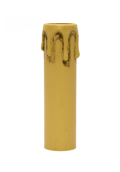 Kaarshuls,E14, Bruin met Druppels, 10x2.4 cm