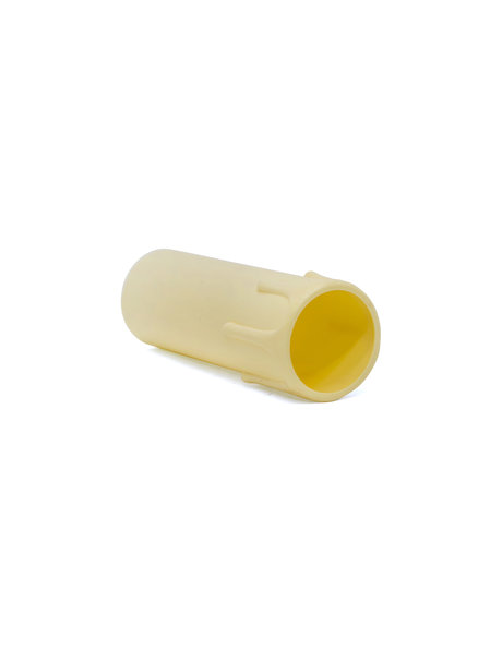 Candle socket cover, E14, cream colour, with droplets, 9.0x2.7 cm  /  3.5x1.1 inch