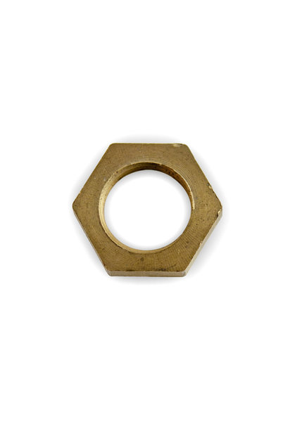 Vintage Nut, Brass, Hexagonal (6-sided), M16