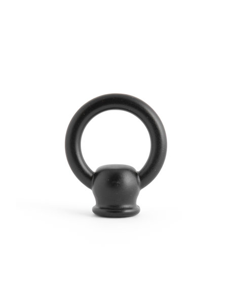 Hanging Loop, Black Coated Metal, Internal Thread M10x1