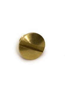 Brass Screw, large flat head, m10