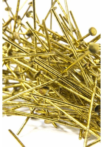 Gold Colour Pins for Chandelier, 2.6 cm (= 1.02 inch)