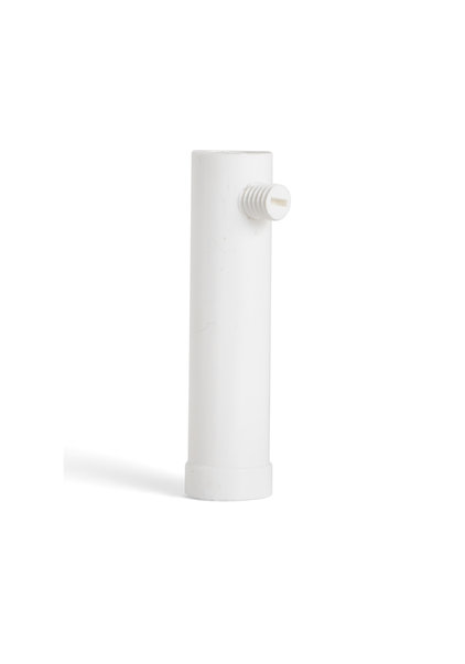 Strain Relief, White Plastic