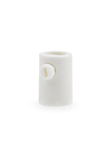 Cord Strain Relief, White, M10x1, Internal Thread