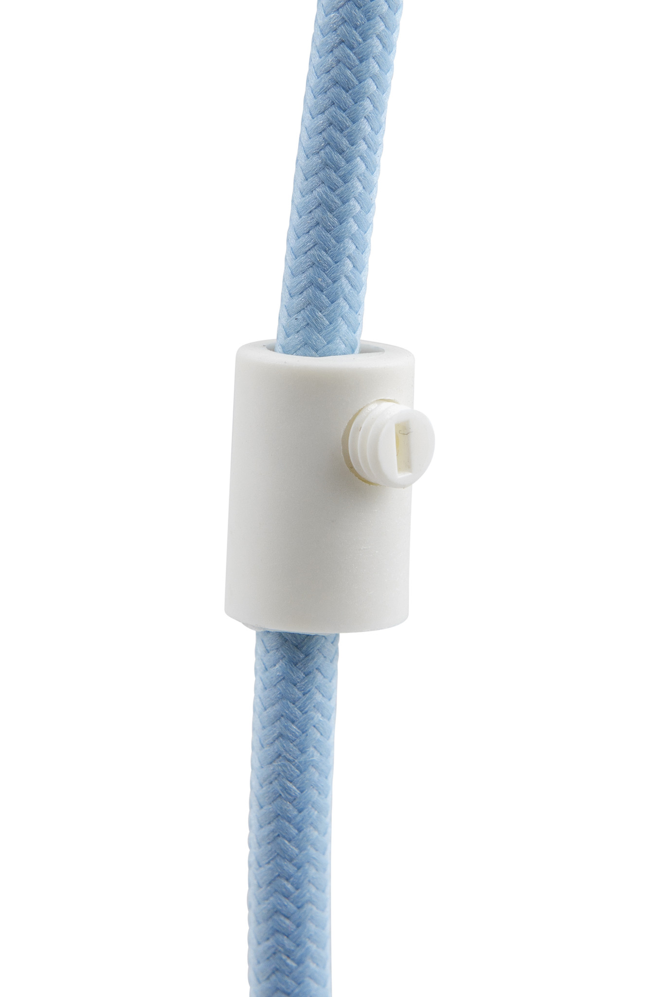 White cord grip, internal thread M10x1