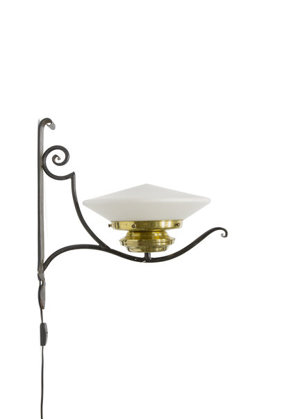 Wall Lamp,  Wrought Iron