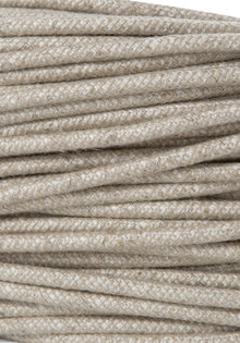 Lamp Snoer, Jute, 2 aderig