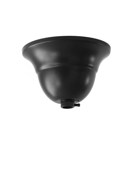 Ceiling Cap, black coloured, classic model