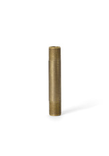 Pipe, 5.0 cm (= 2.0 inch), M10x1, Dark Brass