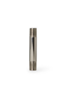 Pipe, 5 cm (= 2 inch), M10x1, Chrome