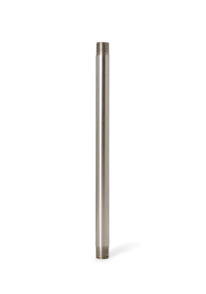 Pipe, 15 cm / 5.9 inch, M10x1, Matte Nickel