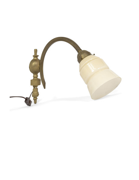 Klassieke wandlamp, 50 cm diep, ca. 1940