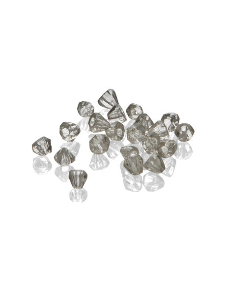 Chandelier glass, pyramid-shaped bead of 0.7 cm