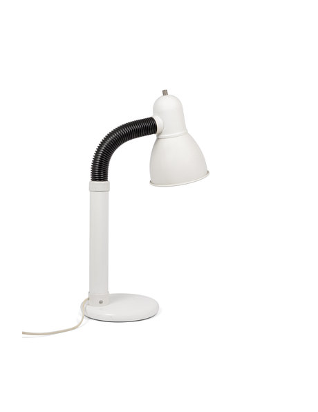 desk lamp with bendable arm, ca.1960