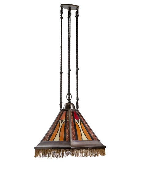 Hanglamp uit de Amsterdamse School Periode