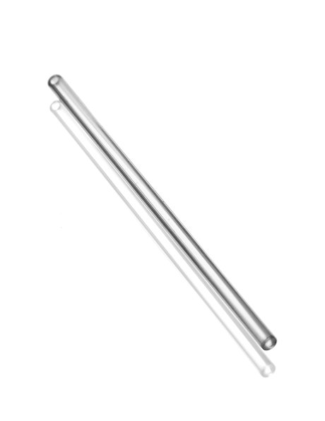 Glass bead, elongated cylinder